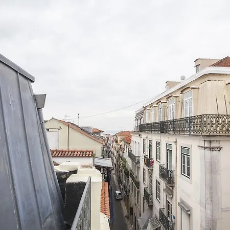 Mezzanine With A View In Bairro Alto Apartment