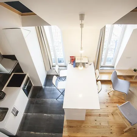 Apartment Mezzanine With A View In Bairro Alto