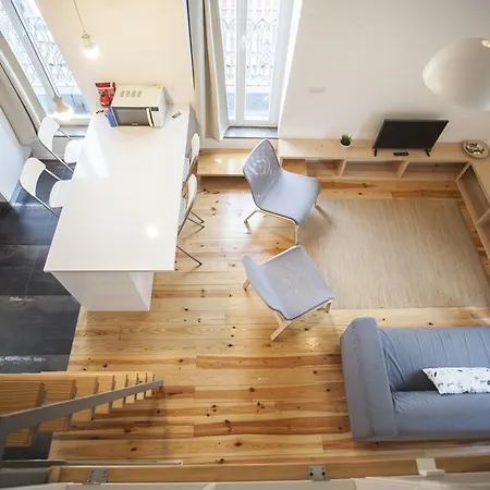 Mezzanine With A View In Bairro Alto Apartment Lisbon