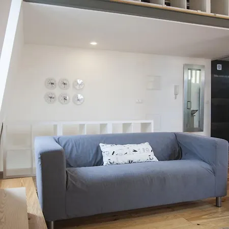 Apartment Mezzanine With A View In Bairro Alto
