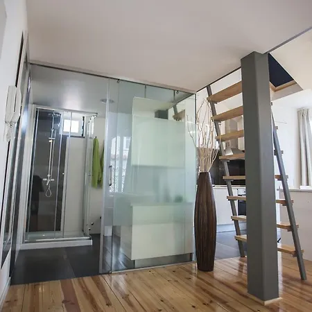 Apartment Mezzanine With A View In Bairro Alto